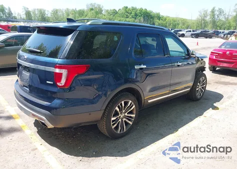 2016 Ford Explorer Platinum z USA, uszkodzony, nr VIN 1FM5K8HT5GGC71419